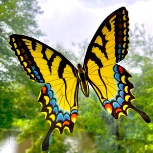 SET OF 6 New adhesive Eastern tiger swallowtail Butterflies, tor any sur…